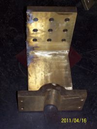 黄铜导体焊补